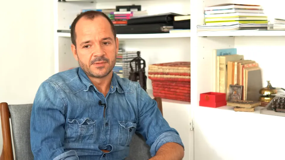 Ángel Martín durante la conversación con smdani