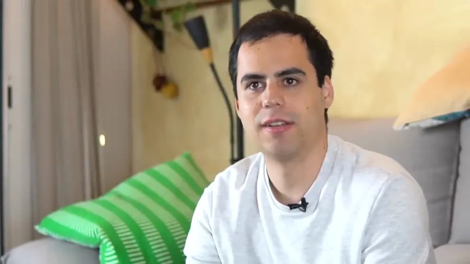 Martí, de CdeCiencia durante la conversación.