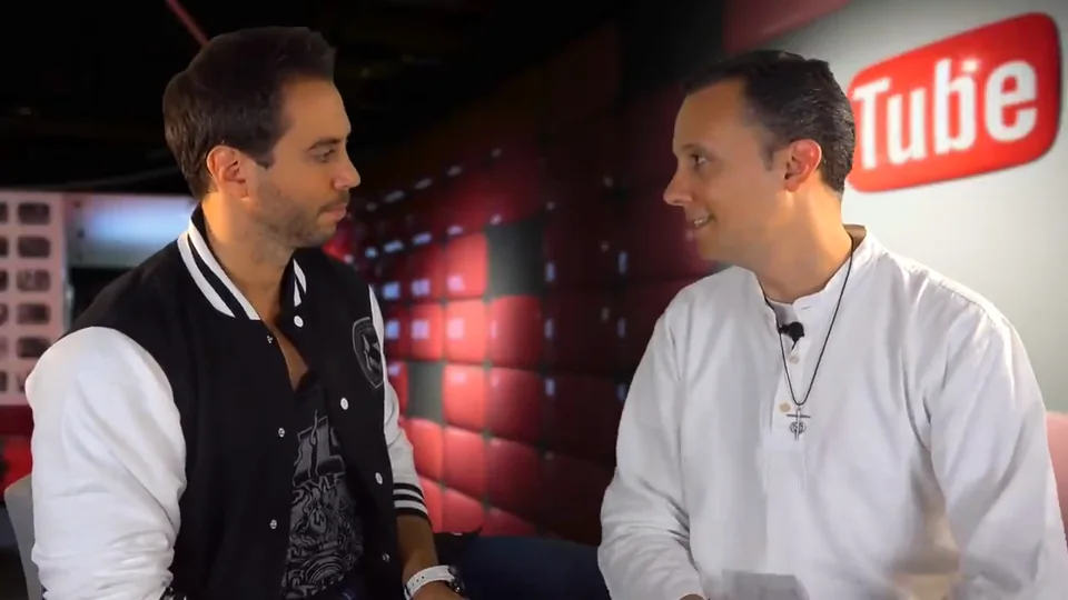 Jordi Wild y Daniel Pajuelo durante la conversación.