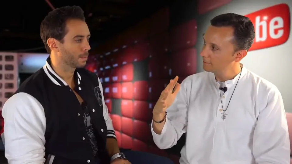 Jordi Wild y Daniel Pajuelo durante la conversación.