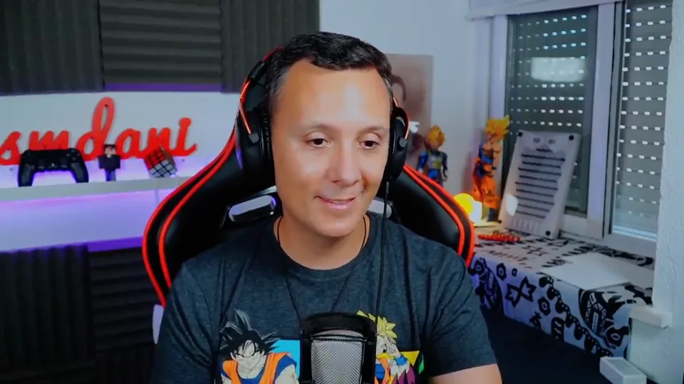 Daniel Pajuelo durante la conversación.
