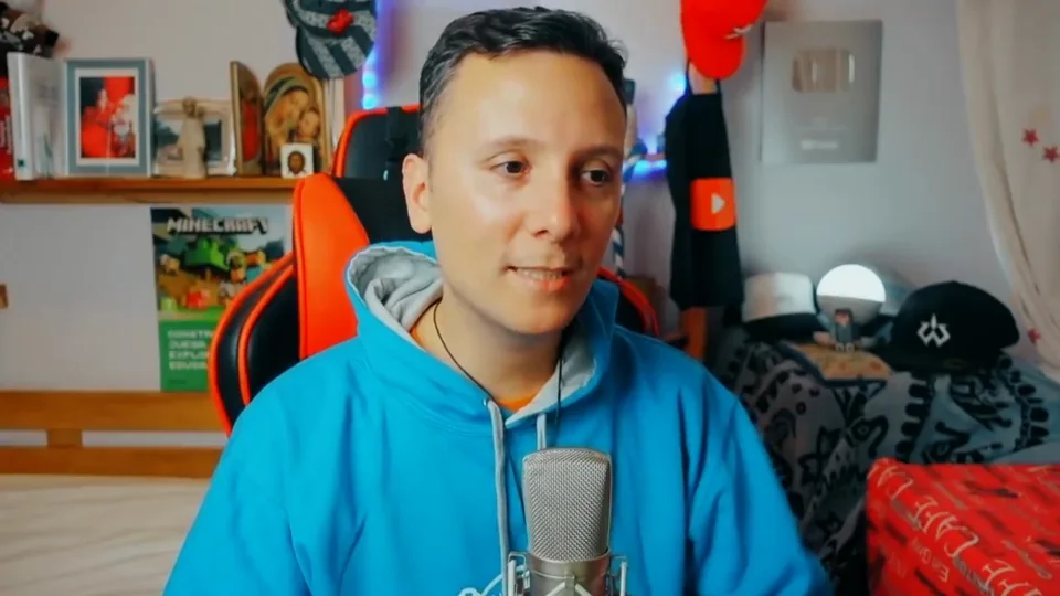 Daniel Pajuelo durante la conversación.