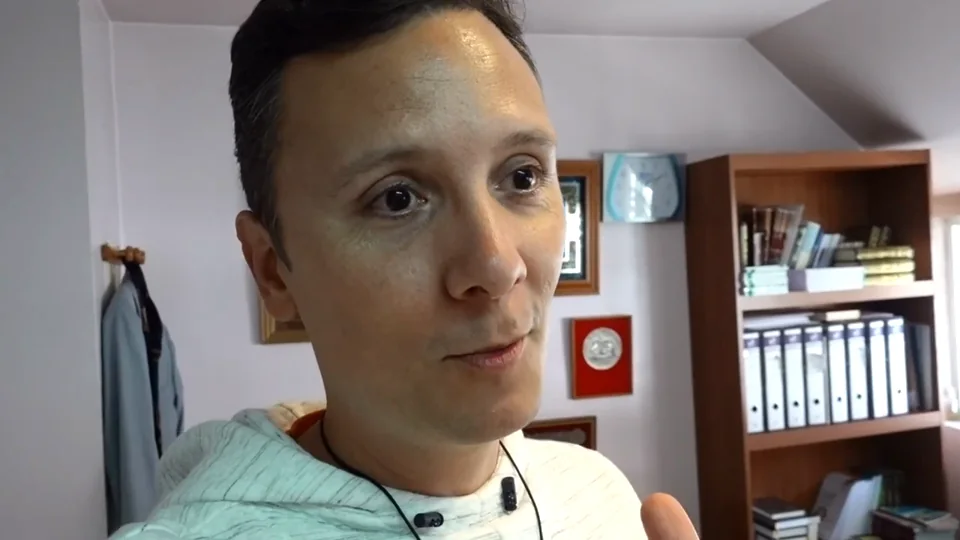 Daniel Pajuelo durante la conversación.