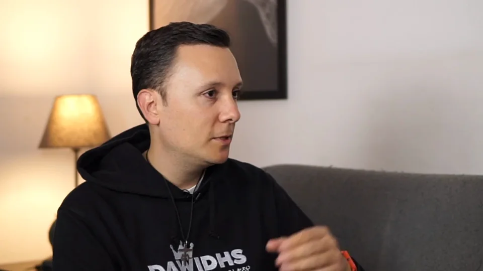 Daniel Pajuelo durante la conversación con RoEnLaRed.