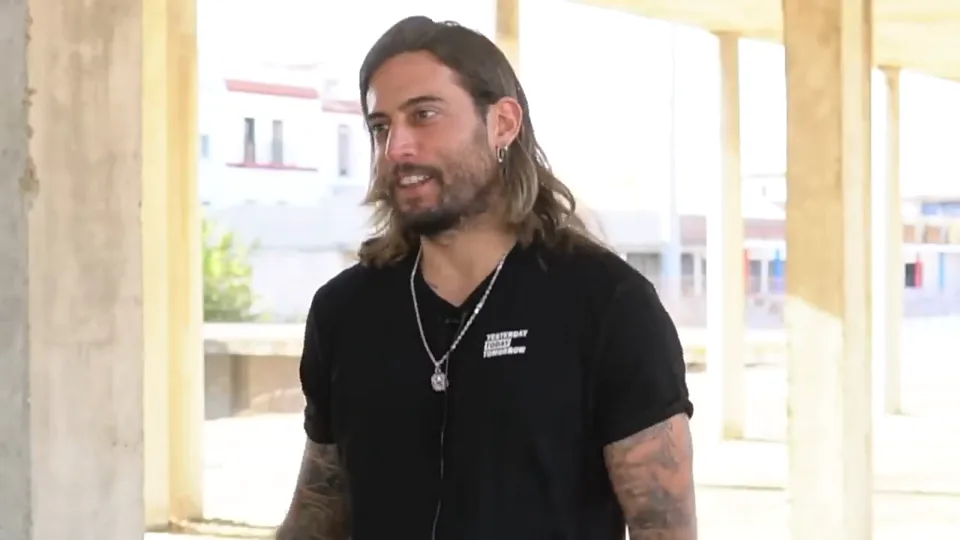 Roma Gallardo durante la conversación.