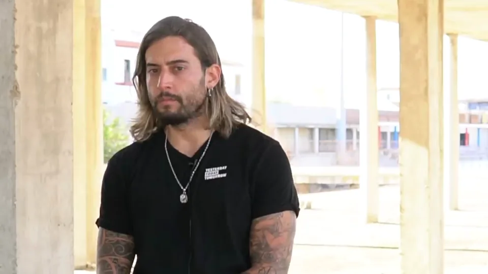 Roma Gallardo durante la conversación.