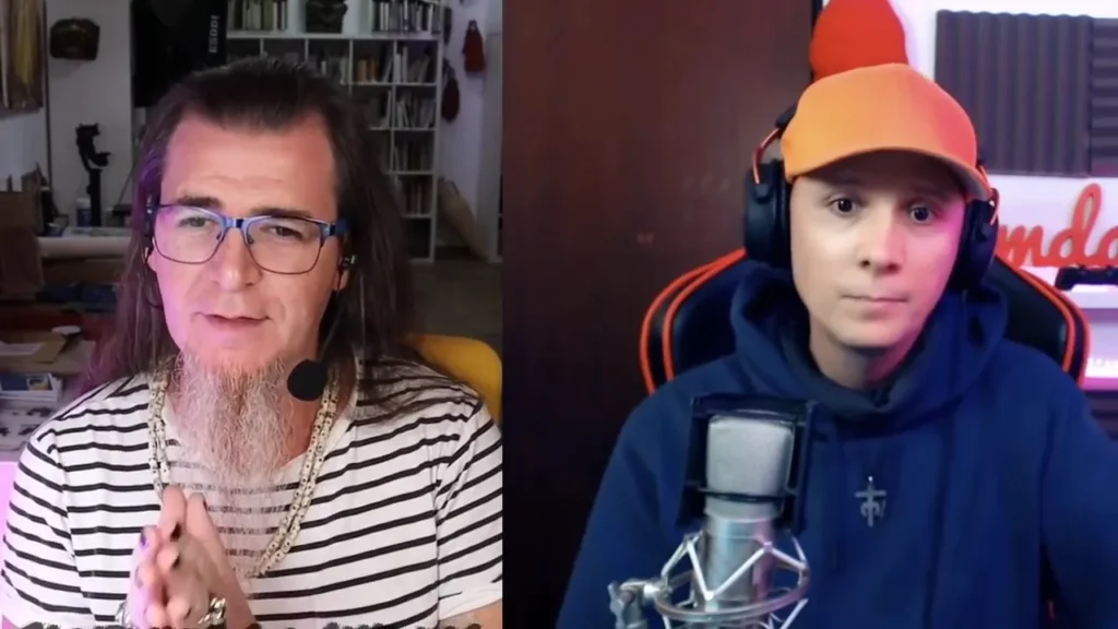 Antonio García Villarán y Daniel Pajuelo en su directo de Twitch de 2020.