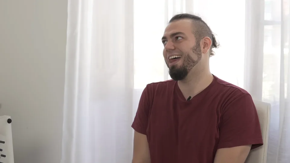 Zellendust durante la conversación.