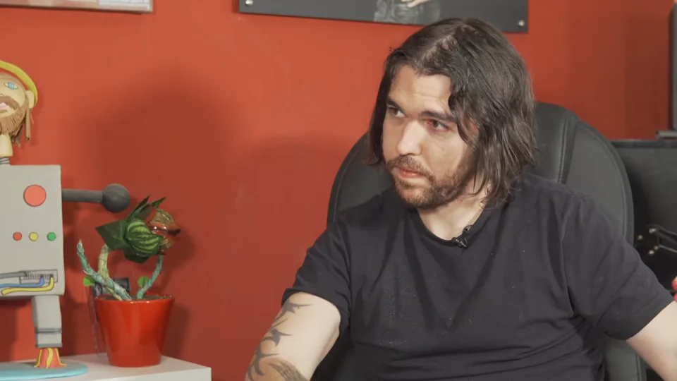 Zorman durante la conversación.